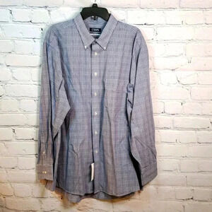 Chaps Long Sleeve Dress/Casual Shirt